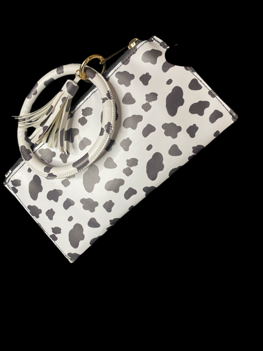 Cow wristlet